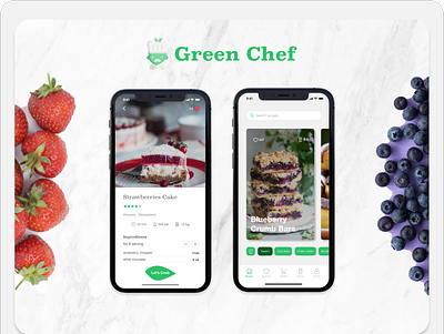 Recipe App concept app app design cooking creative design food app grid layout minimal ui