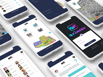 Finder app design - Hackathon Project app branding design illustrator logo photoshop ui vector