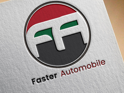 Faster Auto Mobile Company Logo Design best design best logo logo design