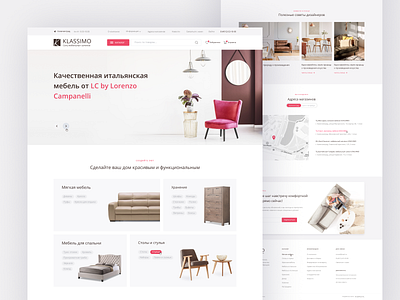 Klassimo online store / Website design design website e commerce design e commerce shop ui ux web