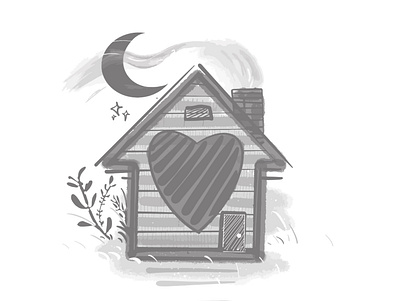 To see a house in your dream represents your own soul and self. design illustration vector web