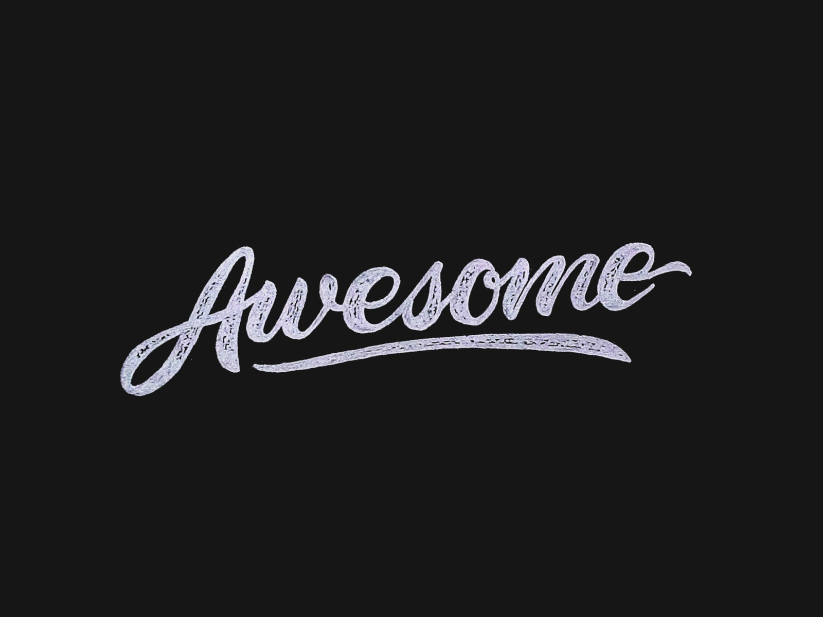Awesome by Ferdian M. R on Dribbble