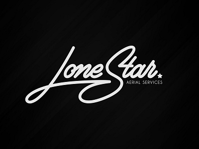 Lone Star apparel brand branding calligraphy clothing brand custom type custom typography design graphic design illustration lettering logo logo design logotype minimal monoline type typography vector