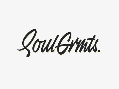 Soul Garments Logo apparel brand branding calligraphy clothing brand custom type custom typography design graphic design illustration lettering logo logo design logotype minimal signature signature logo type typography vector