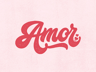 Amor brand calligraphy custom type custom typography design graphic design illustration lettering logo logo design logotype typeface typography typography logo vintage vintage logo