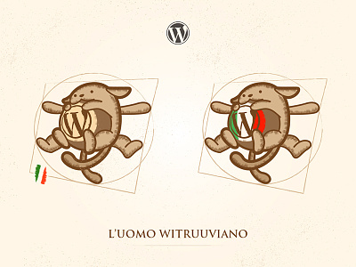 Wapuu Italia design illustration wapuu wordpress