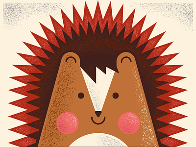 Hedgehog design hedgehog illustration kids art