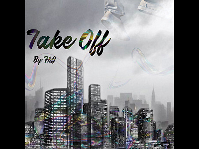 Fkj Album Take_Off Art design flat photoshop type typography