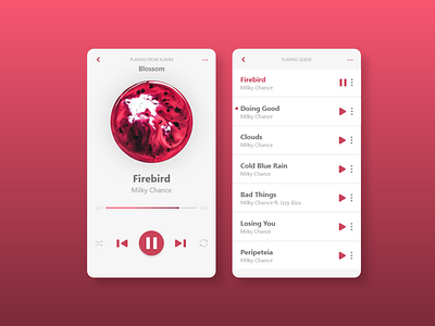 Daily UI #009 • Music Player