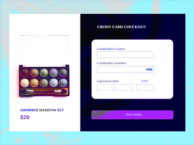 Daily UI 002 - Credit card checkout checkout page credit card checkout daily ui daily ui 002 graphic design illustration ui user interface ux web