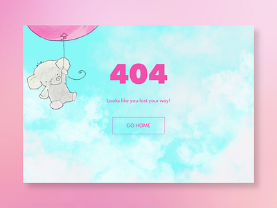 Daily UI 008 - 404 page 404 error daily ui design graphic design illustration page not found ui user interface ux web