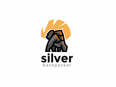 silverback gorilla logo design