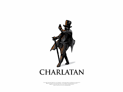 handrawn charlatan logo