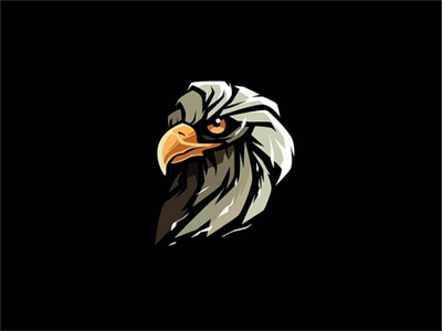 eagle head logo design amazing animal animals branding character cool creative design eagle hawk head icon illustration illustrator logo logos simple ui ux vector