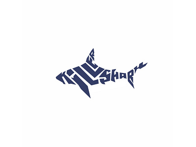 killer shark logotype