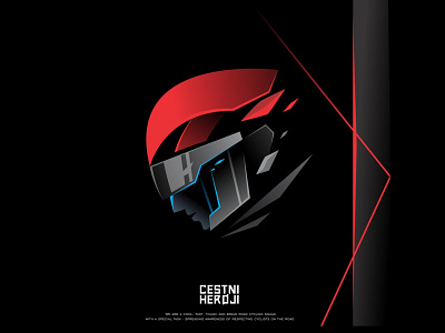 hero logo 3d animation branding character design graphic design helmet hero heroes icon illustration illustrator logo logos motion graphics road ui ux vector warrior