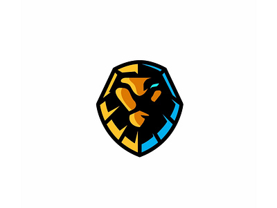 lion head logo 3d animal animation branding character design graphic design icon illustration illustrator king lion head logo mascot motion graphics strong the king ui vector wild
