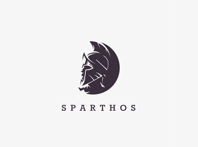 minimalist spartan logo 3d animation branding character design graphic design greek icon illustration illustrator logo motion graphics roman romawi sparta spartan ui ux vector warrior