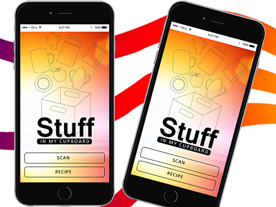 Stuff in My Cupboard Mobile Application