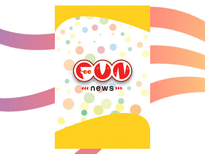 Funnews Mobile App Splash Screen Design app graphic design logo ui ux vector visual design web web desgin