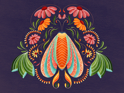 Moth Illustration