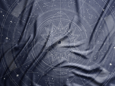 Elara artwork astrology astronomy constellation digital illustration digitalart elara geomtric illustration night sky pattern pattern design procreate star starry surface design zodiac
