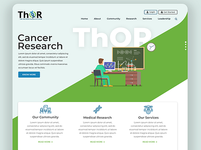 Cancer Research website