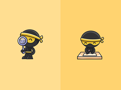 Ninja Character Poses Part 2 character character animation character design characterdesign charcater concept creative illustration illustrator mascot mascot character mascot design mascot logo mascotlogo ninja ninja logo ninja mascot logo ninja mascot logo design ninjas poses