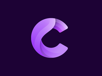 C Logo - For sale alphabet brand logo branding c logo colourful gradient gradient logo logo logo design marketing logo tech logo technology
