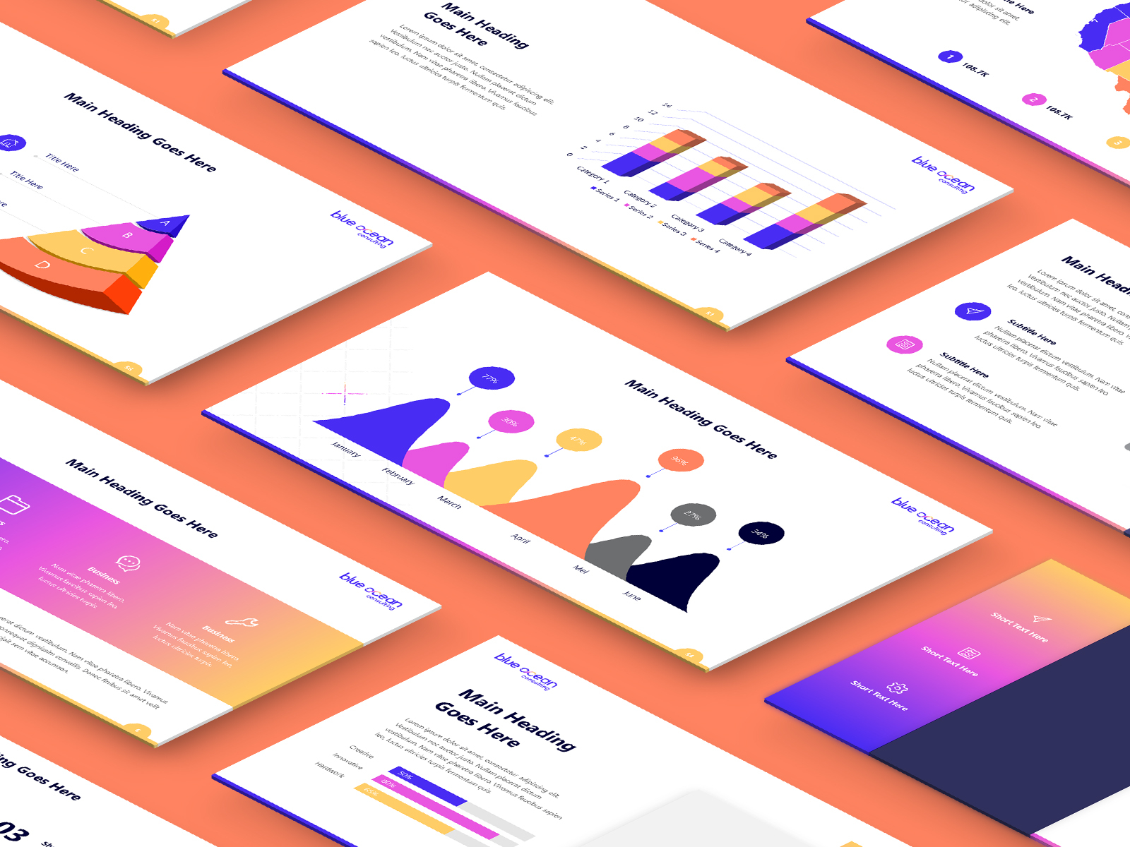 Presentation Template by Nigesh DK | Logo Designer on Dribbble