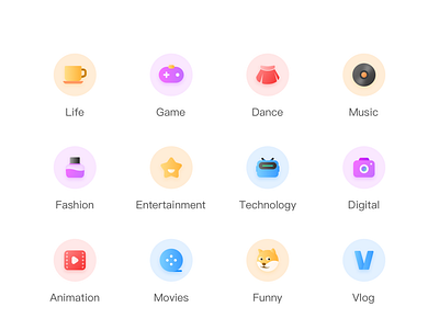 bilibili icon redesign icon ui