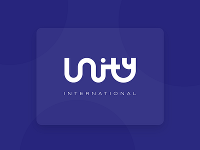 Unity International Logo Design