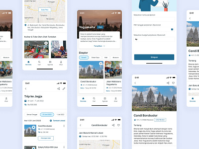 Travel Planner App Design