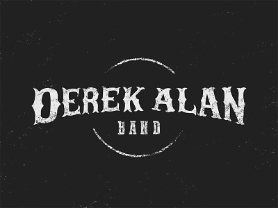 Derek Alan Band apparel band country icon kentucky lettering logo music shirt western