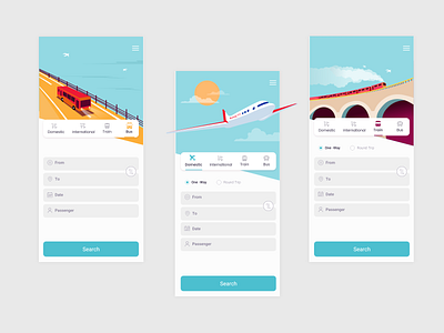 Travel mobile app