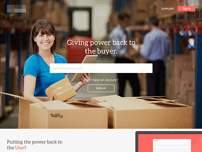 Wekala new landing page flat landing