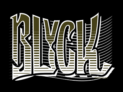 BLVCK blackgold blacklettering decorativedesign decorativetype lettering typography victoriantype