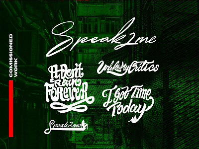 Speak2me DesignPack apparel clothing letter lettering logo logo 2d logotype music type typography