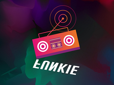 FUNKIE! design forsale illustration modern design radio radio button radioactive radiohead retro