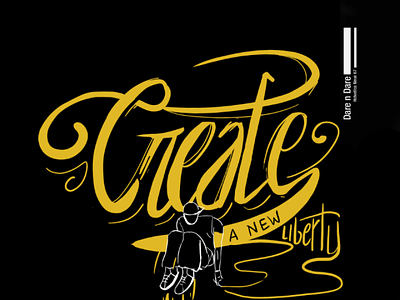 Create freestyle letter lettering skate skateboard stylish typography