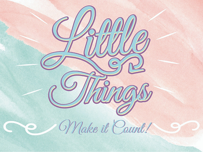 Little things illustration illustrator letting little things vector