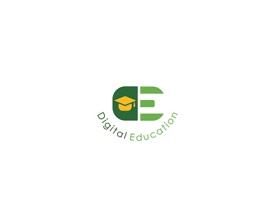 Digital Education Logo coreldrawx7 design logo logo design logo inspiration