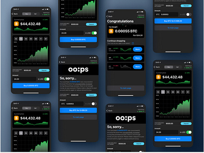 Simple crypto app for IOS