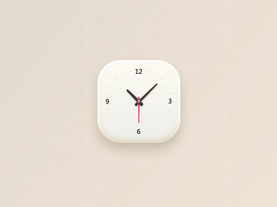 Time app clock icon time