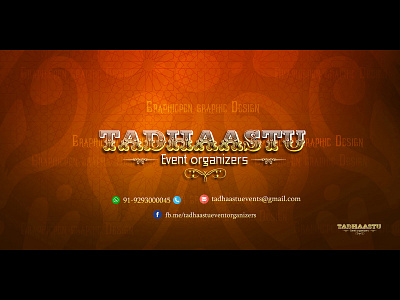 Tadhaastu Photography English Logo Design _Graphicpen Design