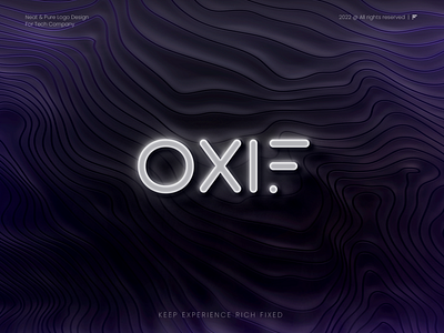 Oxif Logo Design, The Brand identity mark