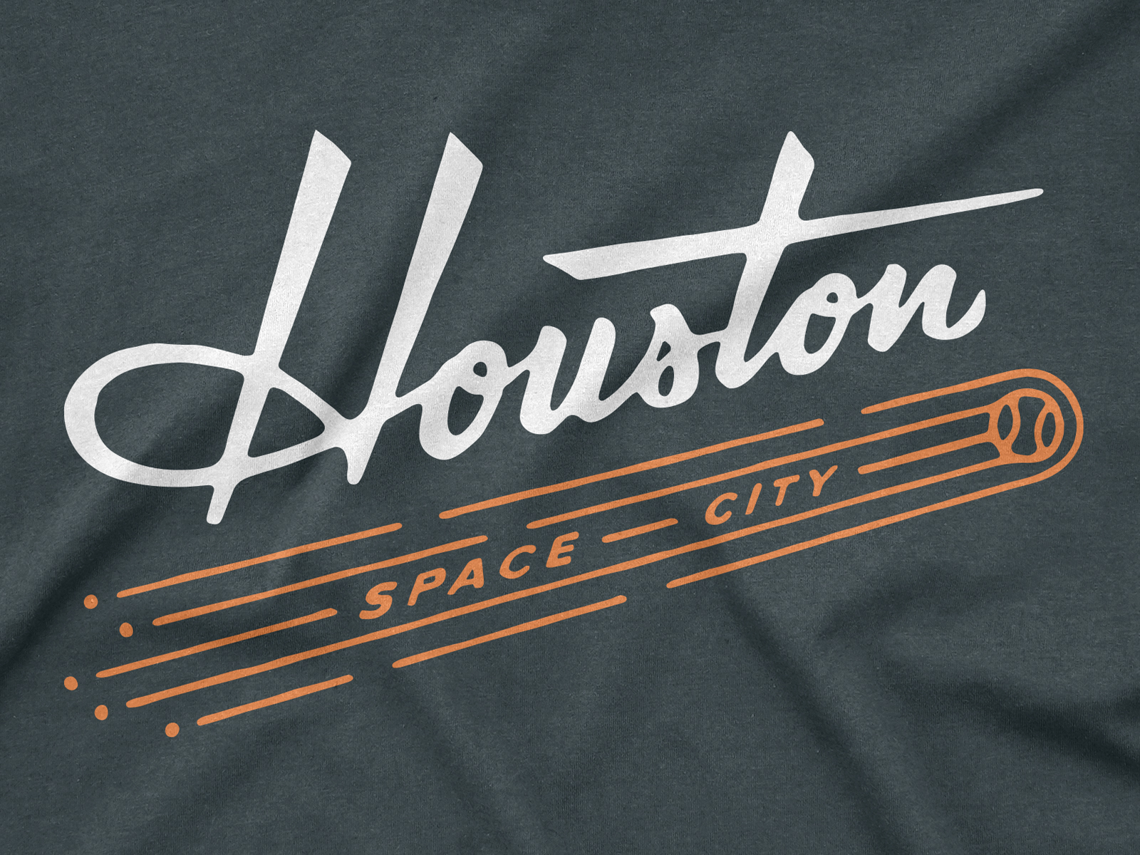 Houston (Space City) by Brandon Scott on Dribbble