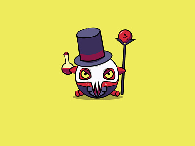 Monsphere: The Witch Doctor cartoon cartoon character cartoon illustration character cute illustration monsphere witch doctor