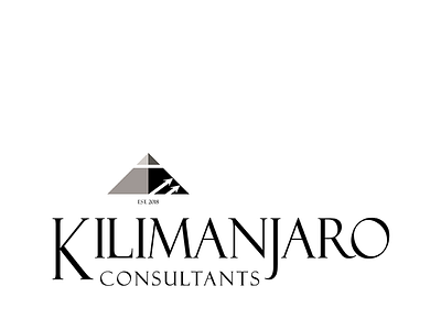 03 Logo Designer Consultants Kilimanjaro branding consultants design icon illustration investment kilimanjaro logo office vector