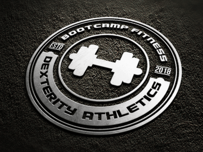 Fitness Logo Bootcamp athletics bootcamp booth design branding dexterity fitness graphic graphicpoint logo magra vector